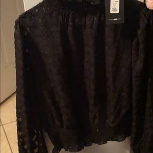 Black Lace blouse